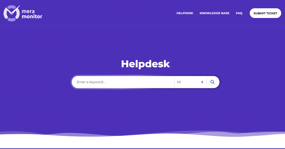 Helpdesk - Mera Monitor